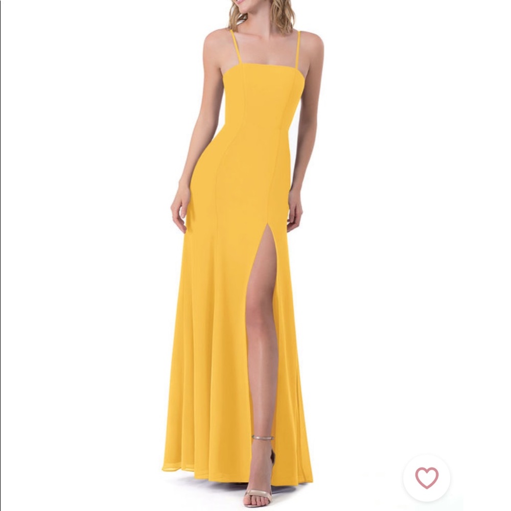 Azazie Cosette Dress Marigold